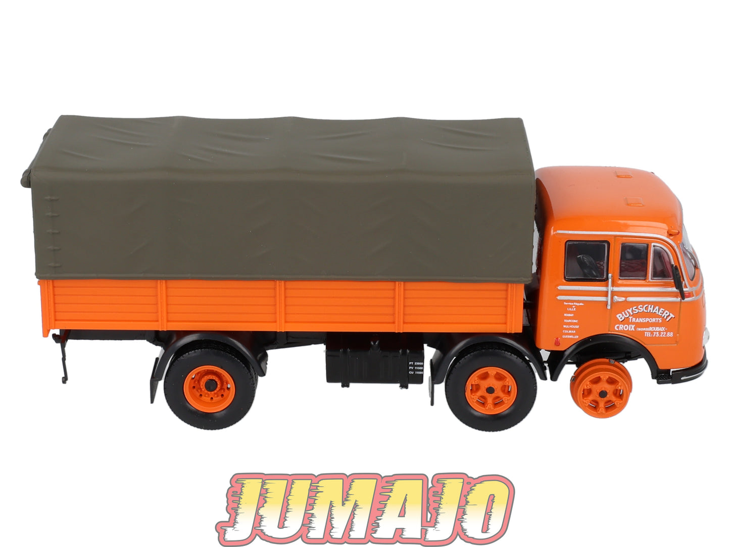 CAM16 Camions d'autrefois 1/43 Altaya IXO : MERCEDES LP 333 Bâché Buysschaert