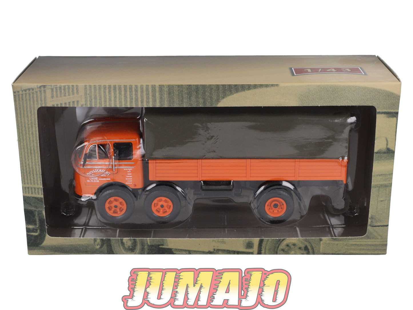 CAM16 Camions d'autrefois 1/43 Altaya IXO : MERCEDES LP 333 Bâché Buysschaert