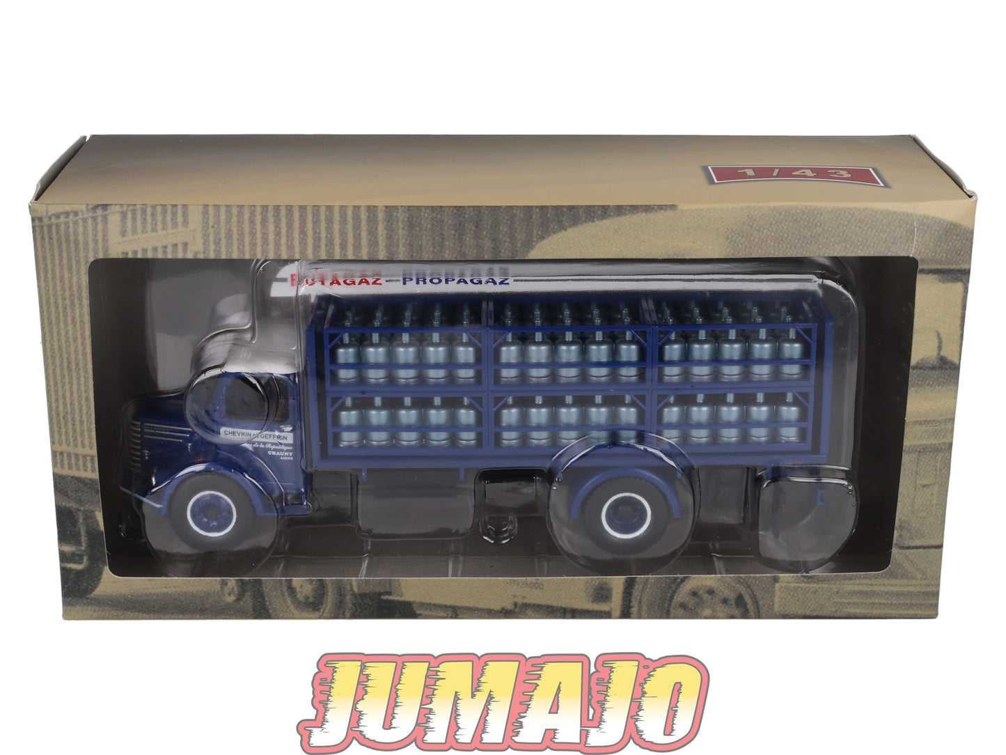 CAM17 Camions d'autrefois 1/43 Altaya IXO : UNIC ZU42 DOONON Butagaz