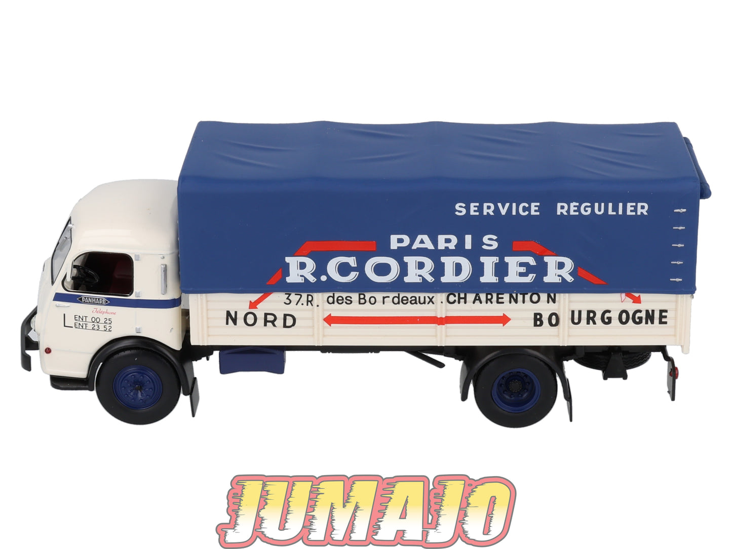 CAM19 Camions d'autrefois 1/43 Altaya IXO : PANHARD Movic SNCF Bâché R.Cordier