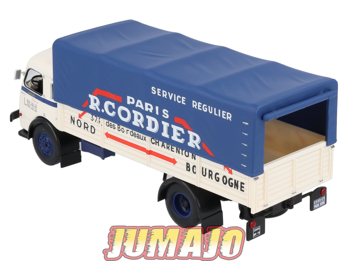 CAM19 Camions d'autrefois 1/43 Altaya IXO : PANHARD Movic SNCF Bâché R.Cordier