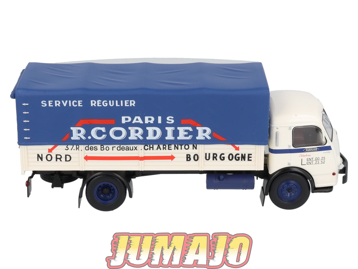 CAM19 Camions d'autrefois 1/43 Altaya IXO : PANHARD Movic SNCF Bâché R.Cordier
