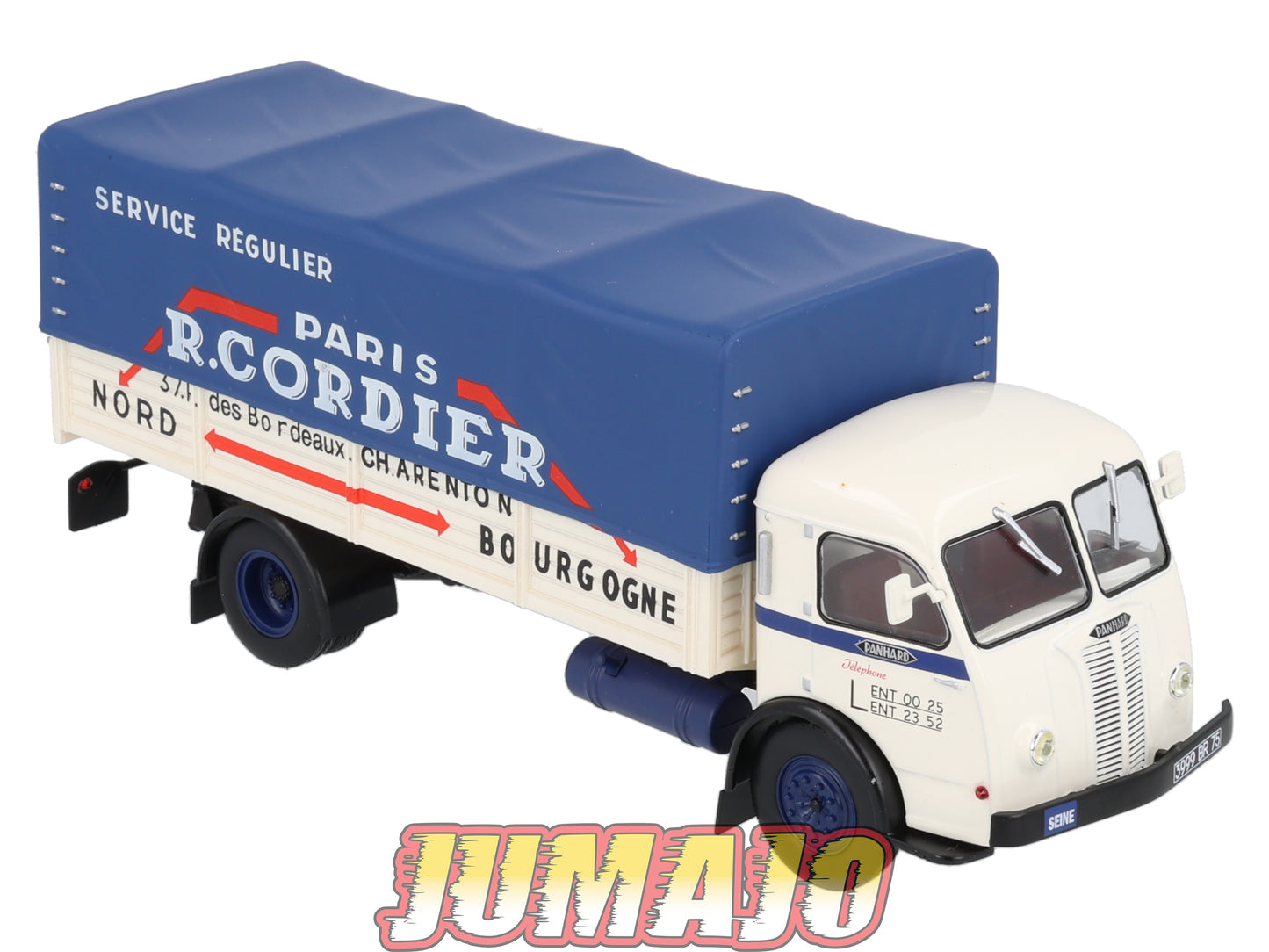 CAM19 Camions d'autrefois 1/43 Altaya IXO : PANHARD Movic SNCF Bâché R.Cordier