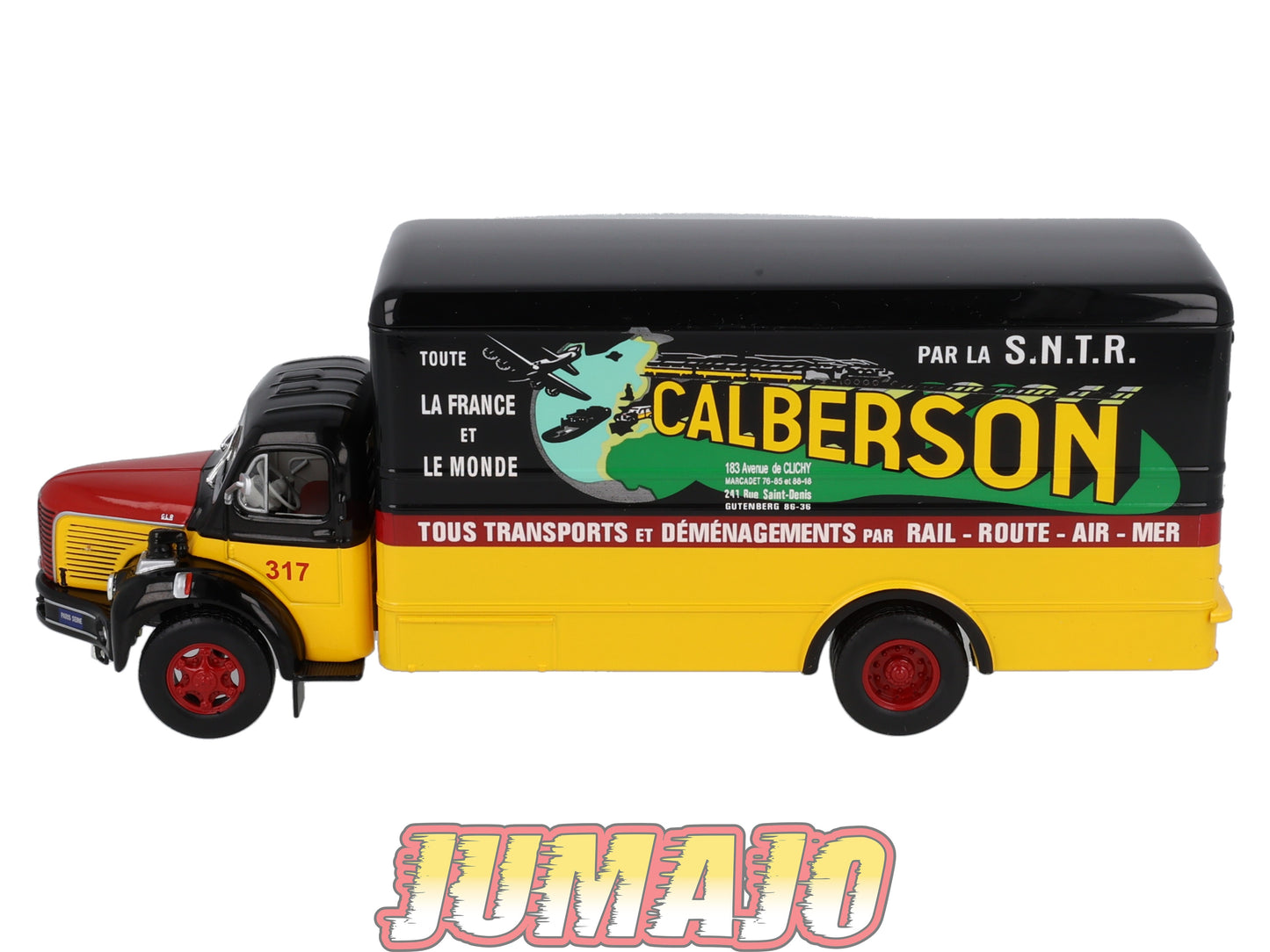 CAM1 Camions d'autrefois 1/43 Altaya IXO : BERLIET GLR Calberson
