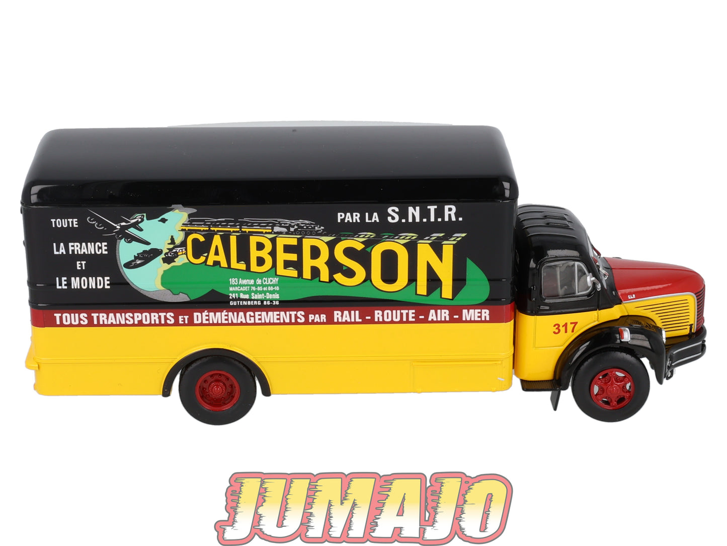 CAM1 Camions d'autrefois 1/43 Altaya IXO : BERLIET GLR Calberson