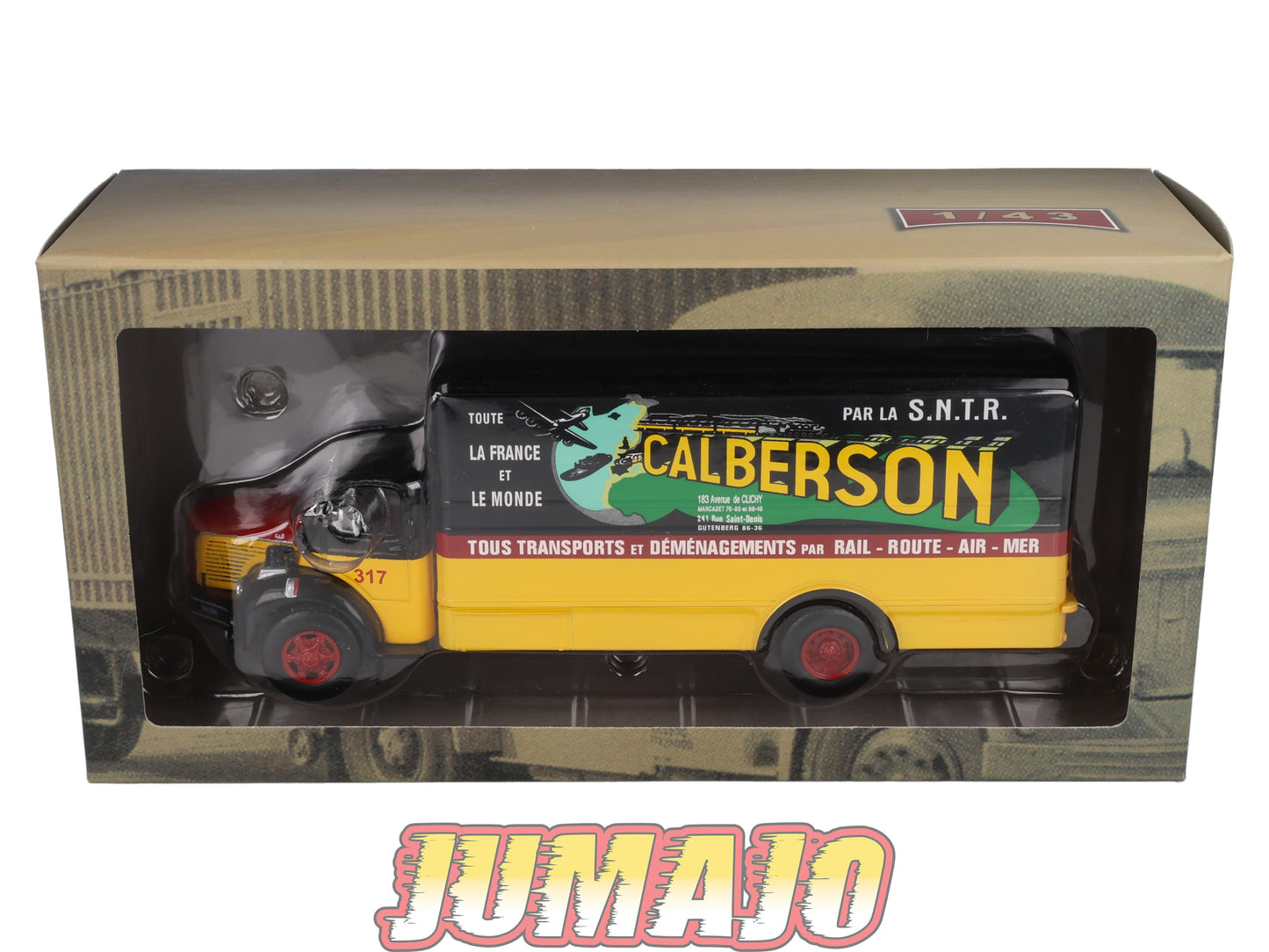 CAM1 Camions d'autrefois 1/43 Altaya IXO : BERLIET GLR Calberson