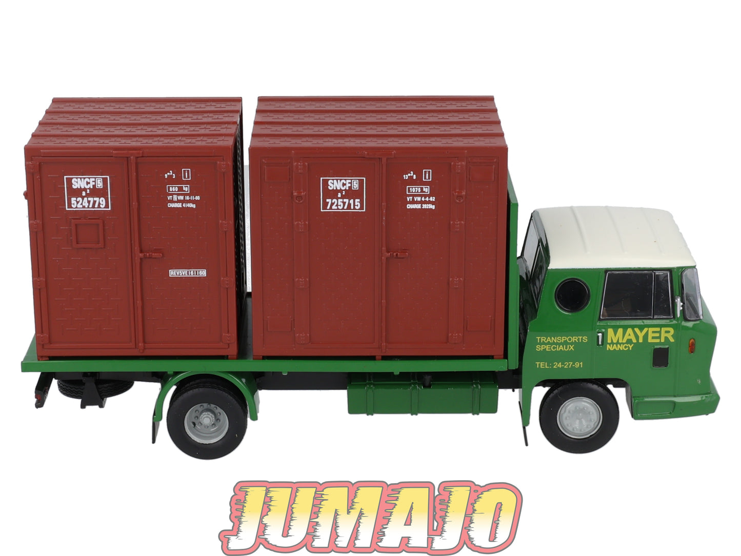 CAM24 Camions d'autrefois 1/43 Altaya IXO : BERLIET TDA Mayer SNCF