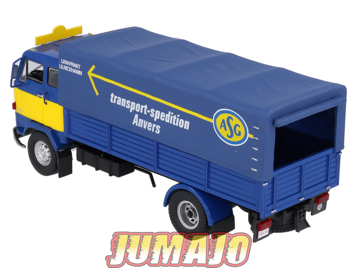CAM25 Camions d'autrefois 1/43 Altaya IXO : VOLVO F88 Transport Anvers