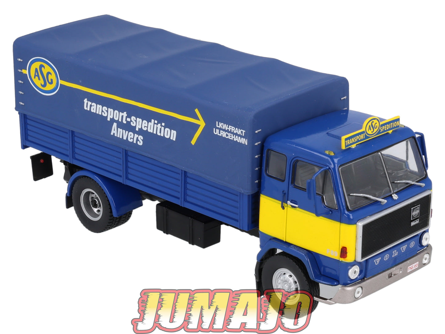 CAM25 Camions d'autrefois 1/43 Altaya IXO : VOLVO F88 Transport Anvers