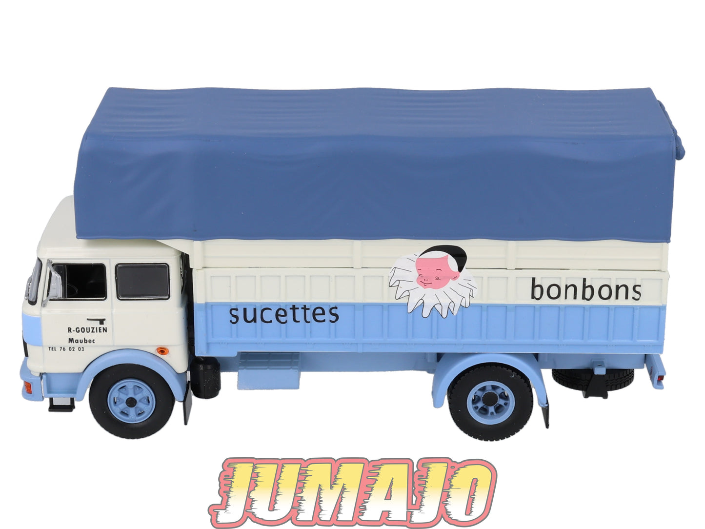 CAM27 Camions d'autrefois 1/43 Altaya IXO : UNIC 619 Sucettes bonbons