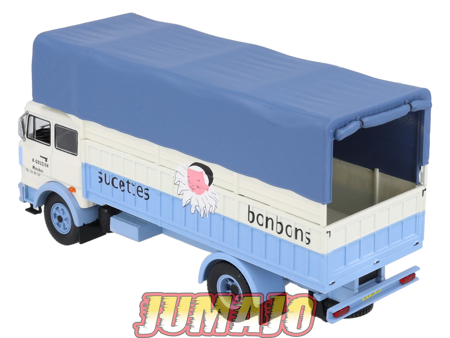 CAM27 Camions d'autrefois 1/43 Altaya IXO : UNIC 619 Sucettes bonbons