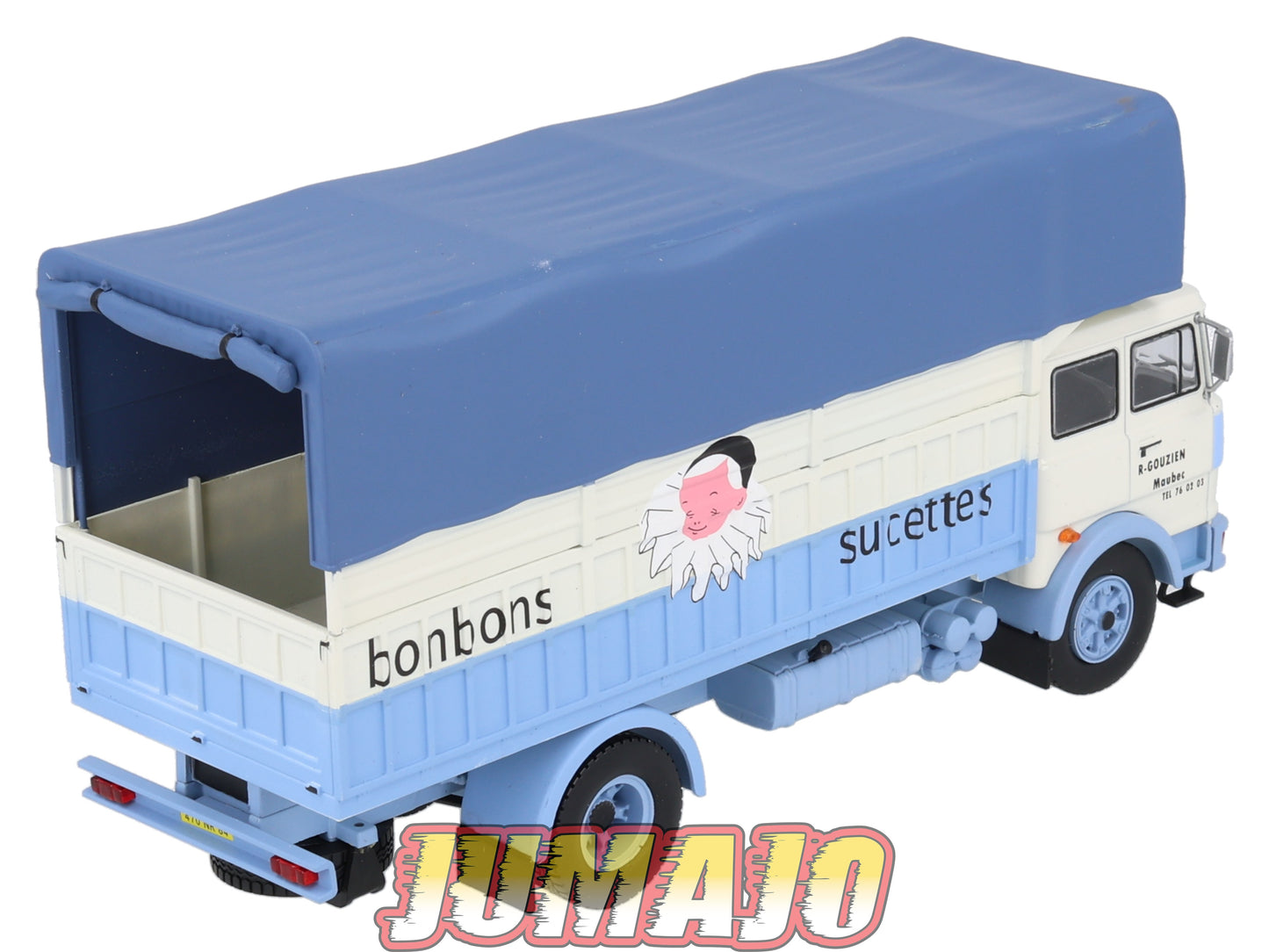 CAM27 Camions d'autrefois 1/43 Altaya IXO : UNIC 619 Sucettes bonbons