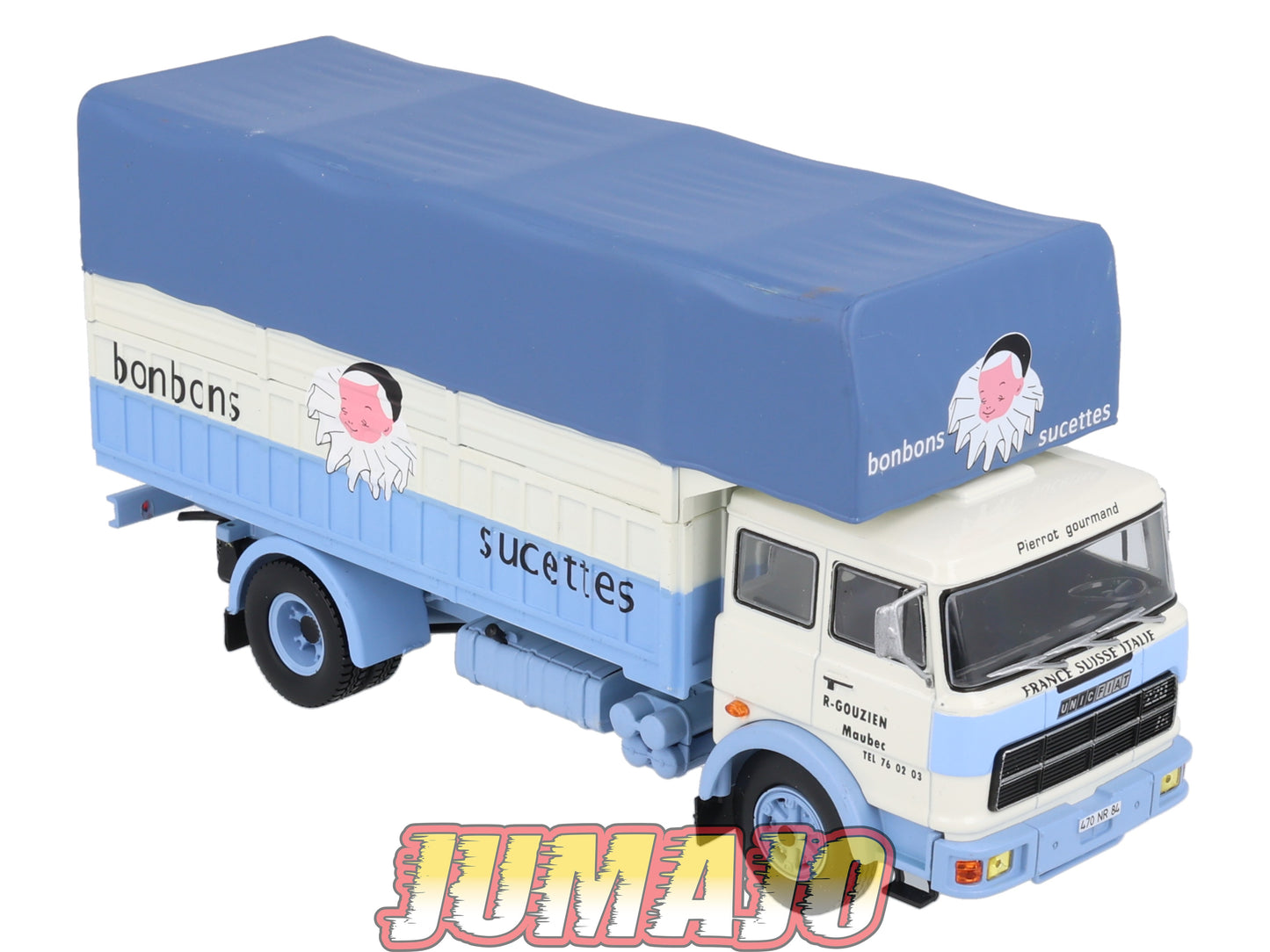 CAM27 Camions d'autrefois 1/43 Altaya IXO : UNIC 619 Sucettes bonbons