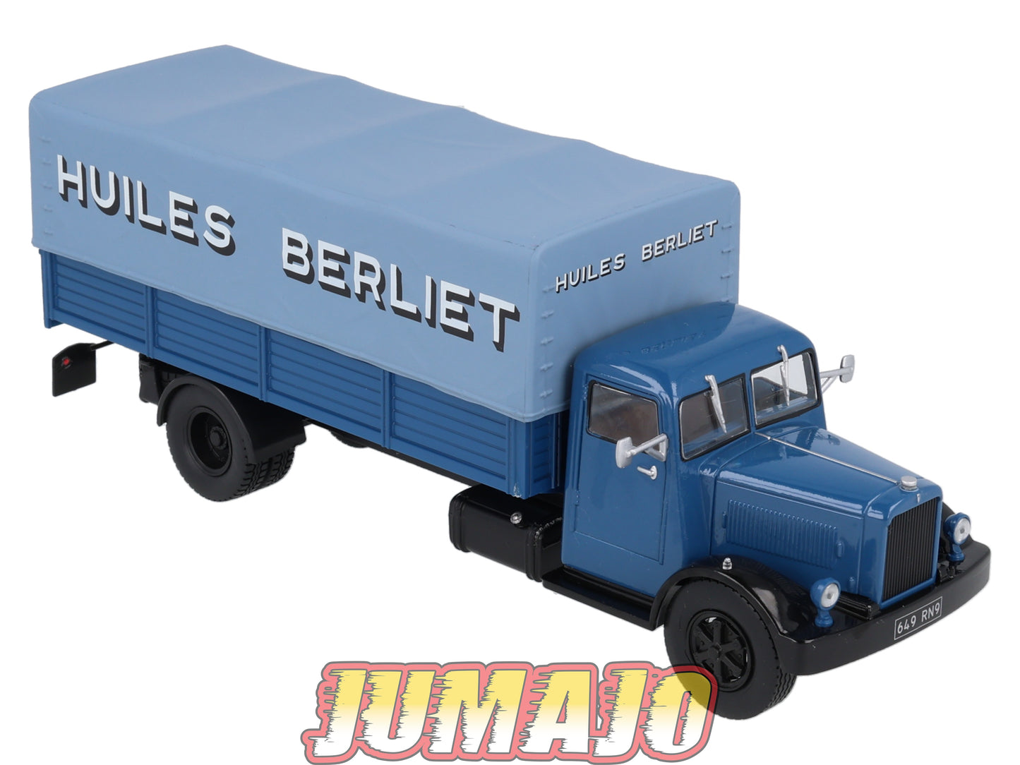 CAM28 Camions d'autrefois 1/43 Altaya IXO : BERLIET GDC bâché Huiles Berliet
