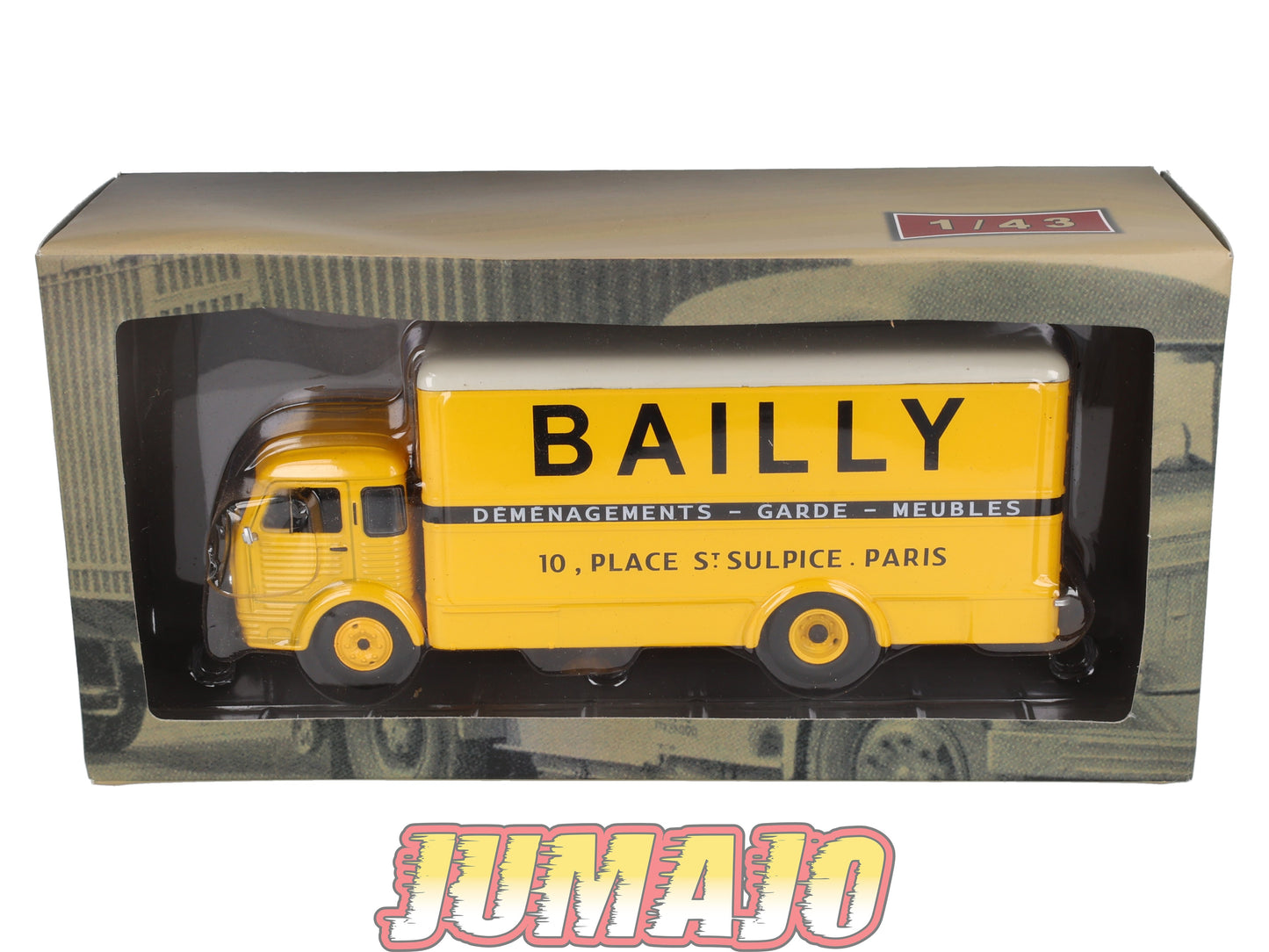 CAM31 Camions d'autrefois 1/43 Altaya IXO : SIMCA Cargo Fourgon Bailly