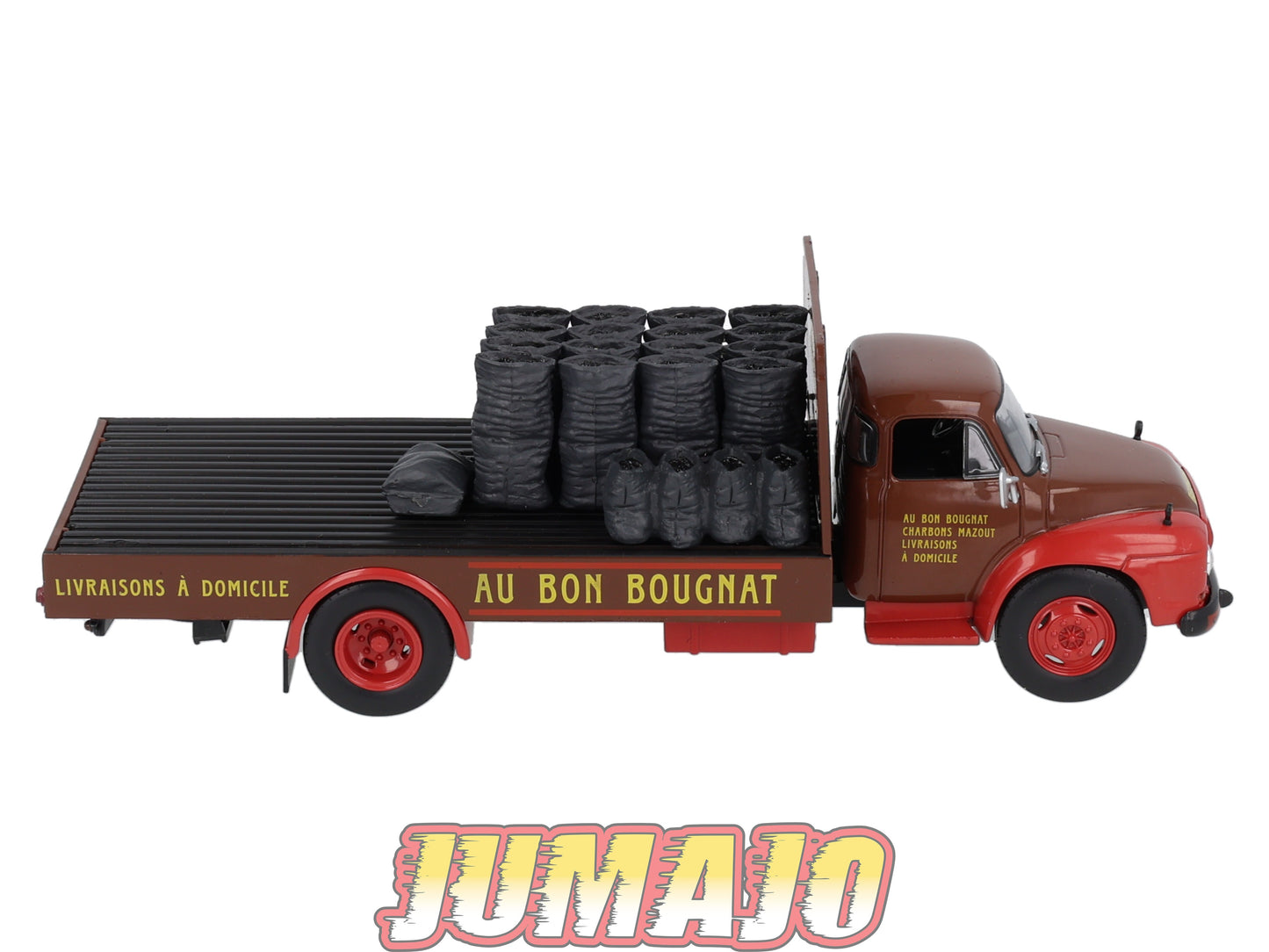 CAM35 Camions d'autrefois 1/43 Altaya IXO : BEDFORD TJ Au Bon Bougnat
