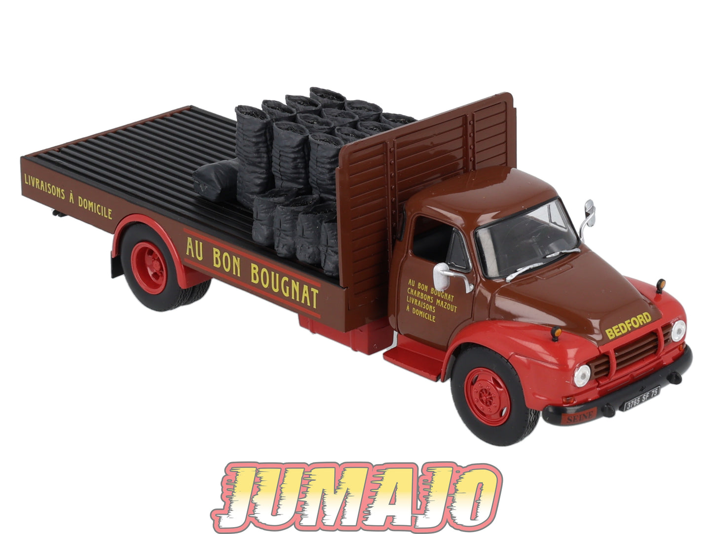CAM35 Camions d'autrefois 1/43 Altaya IXO : BEDFORD TJ Au Bon Bougnat