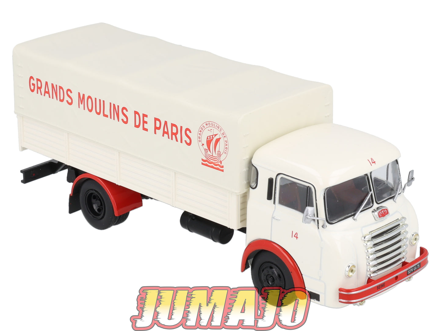 CAM36 Camions d'autrefois 1/43 Altaya IXO : LATIL H14A Grands moulins de Paris
