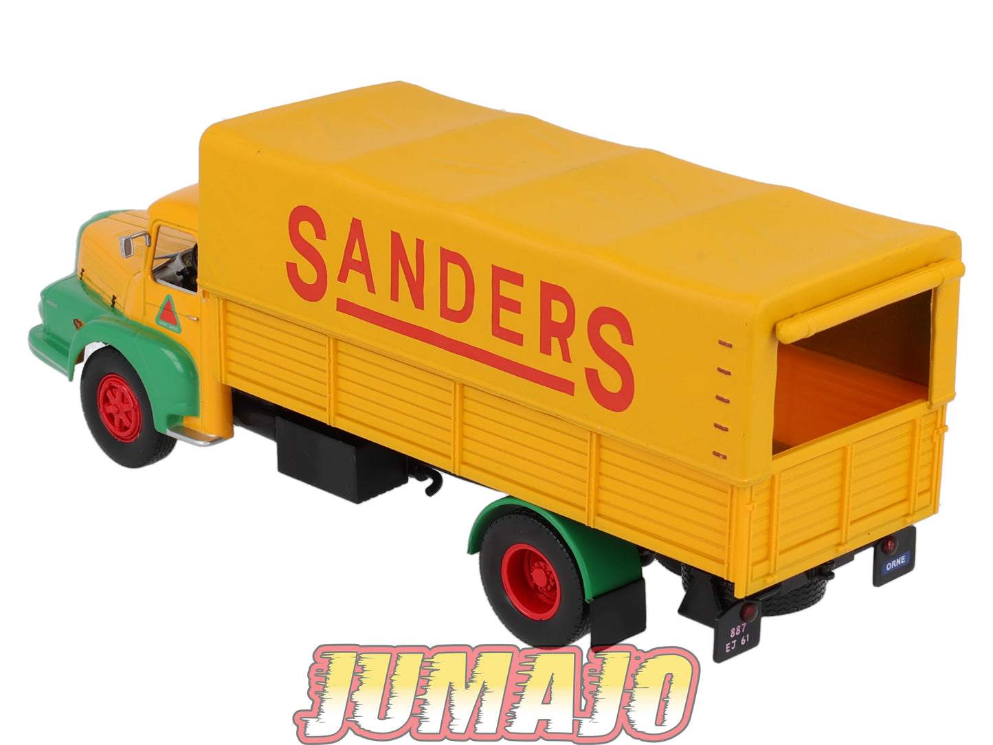 CAM3 Camions d'autrefois 1/43 Altaya IXO : UNIC ZU Bâché Sanders
