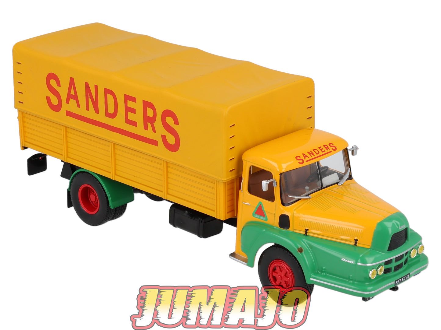 CAM3 Camions d'autrefois 1/43 Altaya IXO : UNIC ZU Bâché Sanders