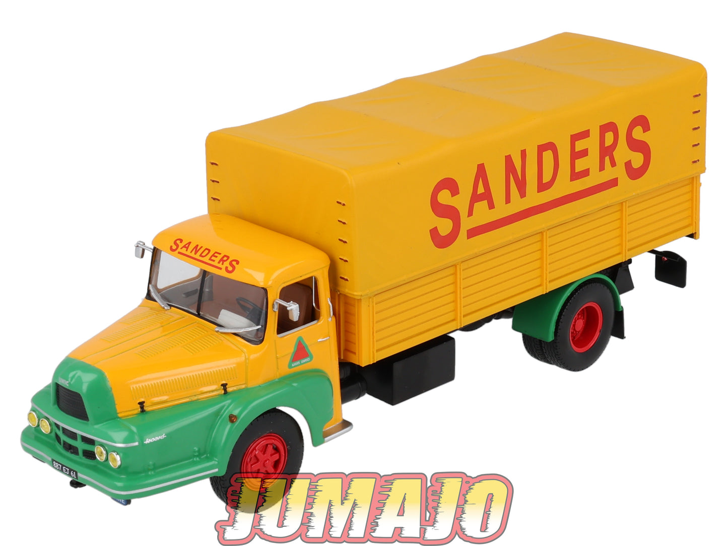 CAM3 Camions d'autrefois 1/43 Altaya IXO : UNIC ZU Bâché Sanders