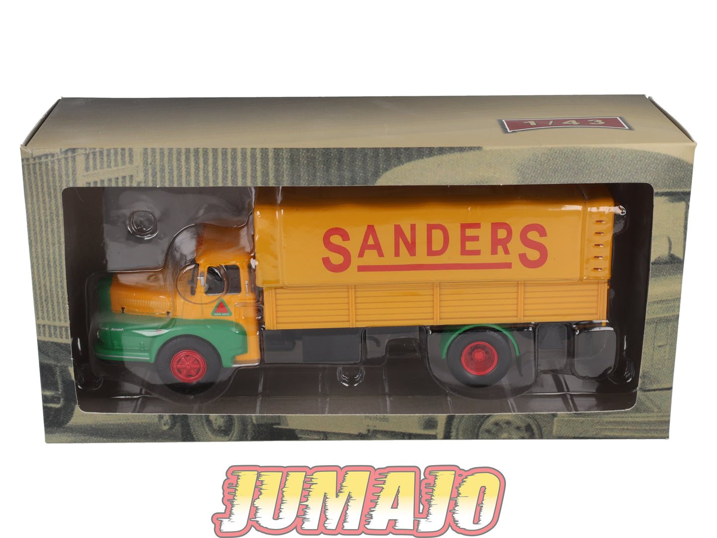 CAM3 Camions d'autrefois 1/43 Altaya IXO : UNIC ZU Bâché Sanders