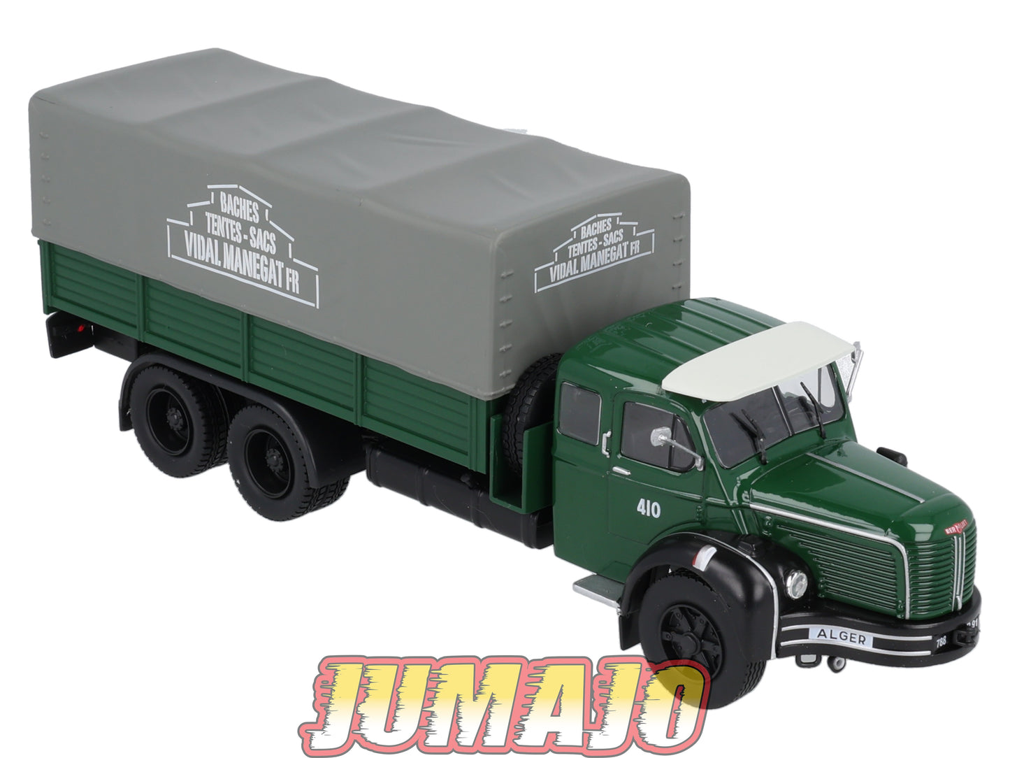CAM40 Camions d'autrefois 1/43 Altaya IXO : BERLIET GLM M1 Bâché
