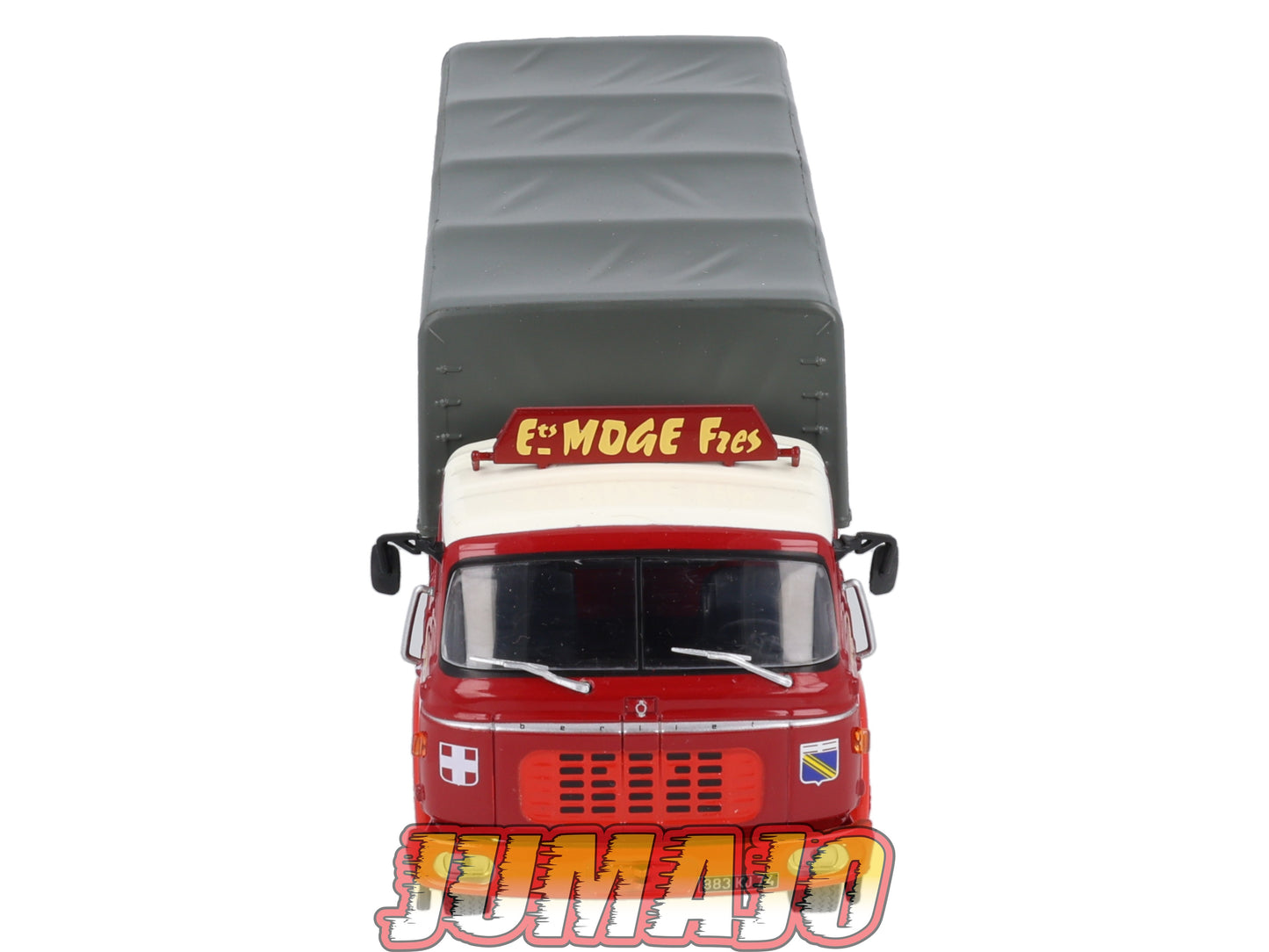 CAM44 Camions d'autrefois 1/43 Altaya IXO : BERLIET GR12 Bâché Matériaux transport