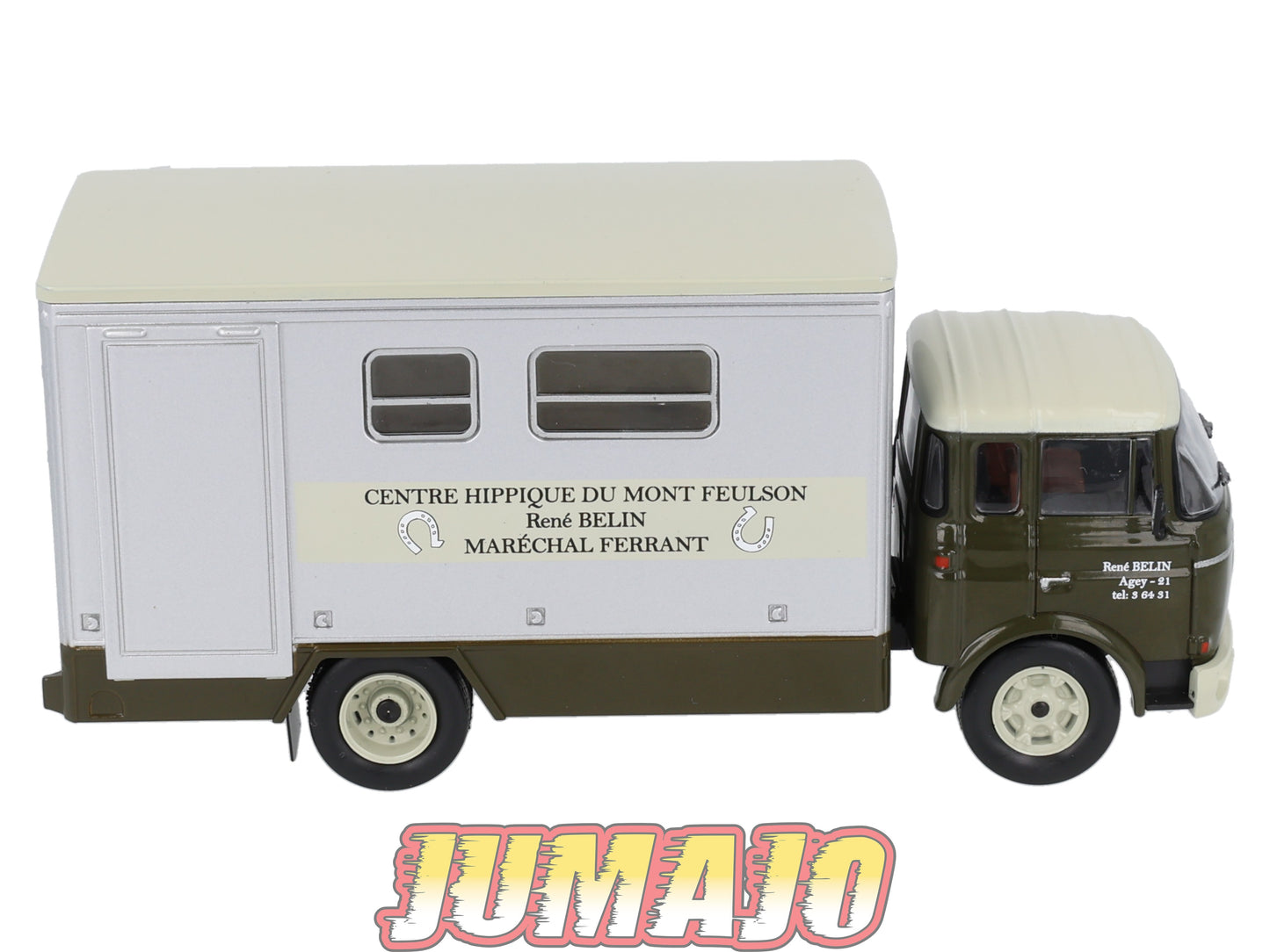 CAM51 Camions d'autrefois 1/43 Altaya IXO : BERLIET Gbk Transport chevaux