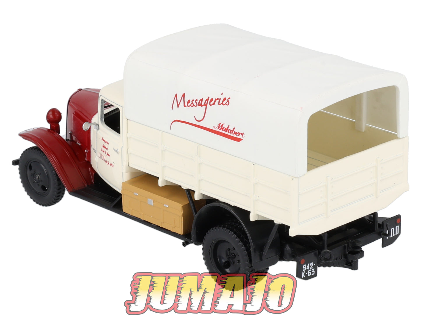 CAM54 Camions d'autrefois 1/43 Altaya IXO : CITROEN U23 Messageries Malabert