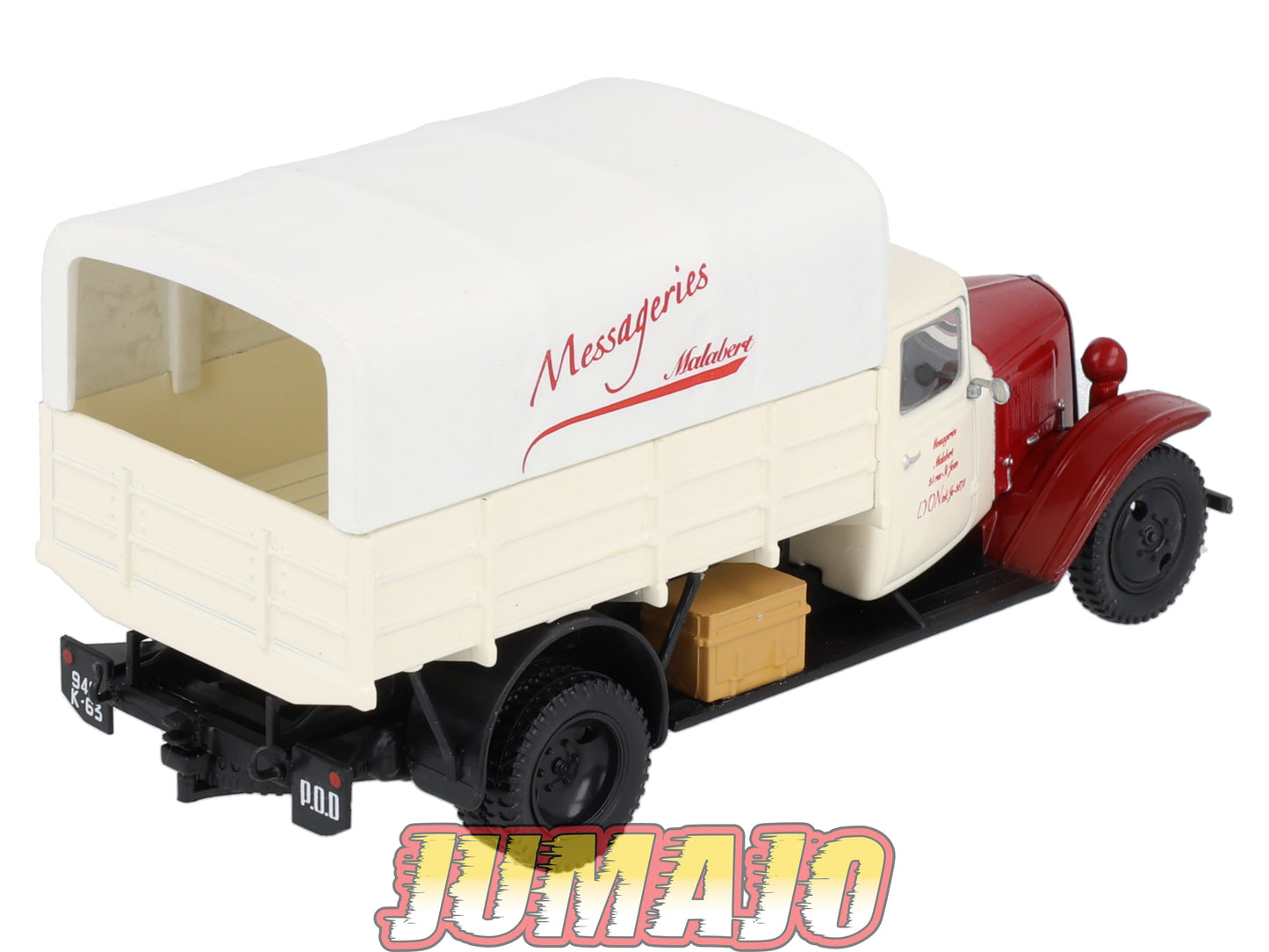 CAM54 Camions d'autrefois 1/43 Altaya IXO : CITROEN U23 Messageries Malabert