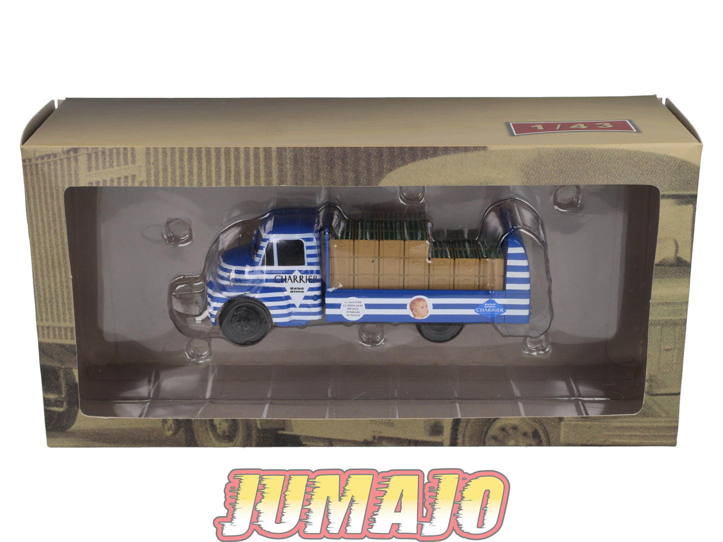 CAM59 Camions d'autrefois 1/43 Altaya IXO : CITROEN U23 Charrier