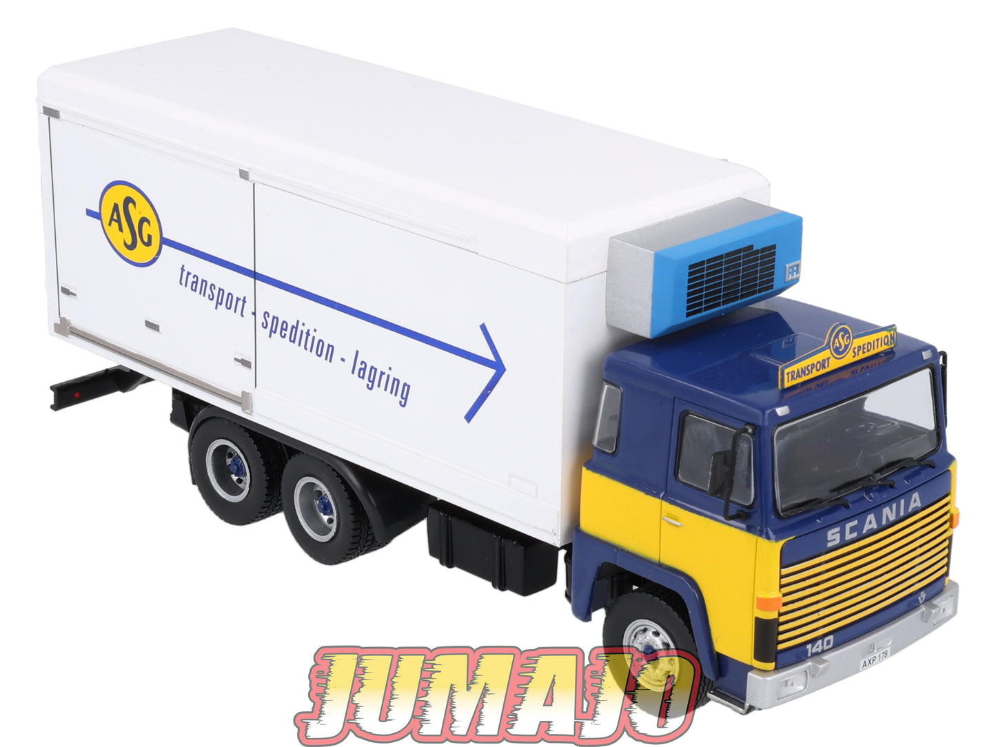 CAM61 Camions d'autrefois 1/43 Altaya IXO : SCANIA 140 V8 transport