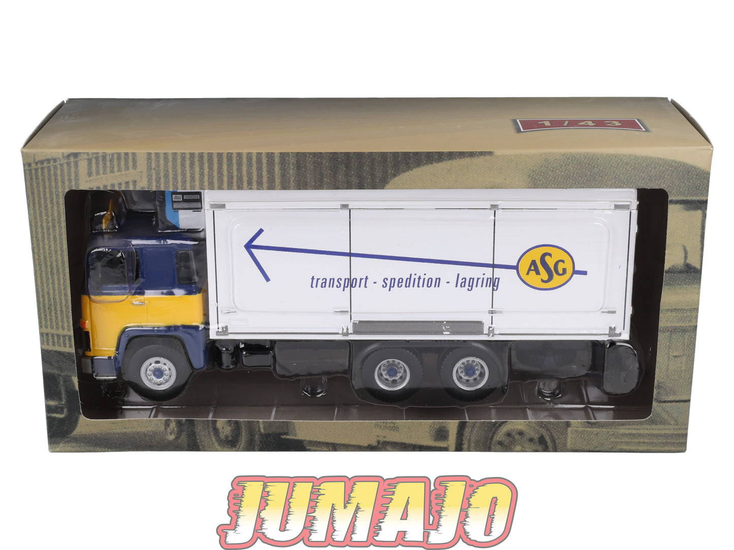 CAM61 Camions d'autrefois 1/43 Altaya IXO : SCANIA 140 V8 transport