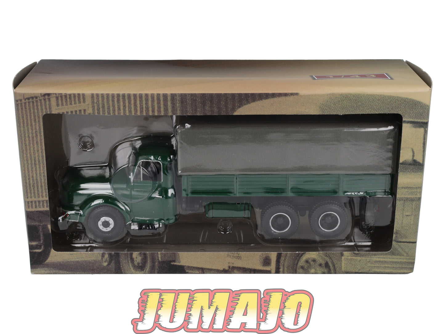 CAM62 Camions d'autrefois 1/43 Altaya IXO : WILLEME LC610 Bâché
