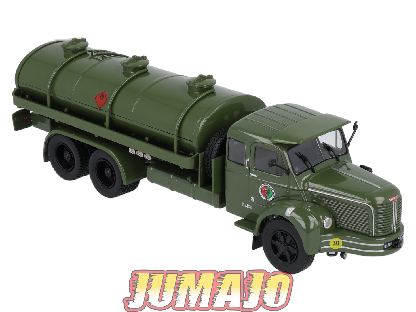 CAM63 Camions d'autrefois 1/43 Altaya IXO : BERLIET GLM 10 Citerne militaire