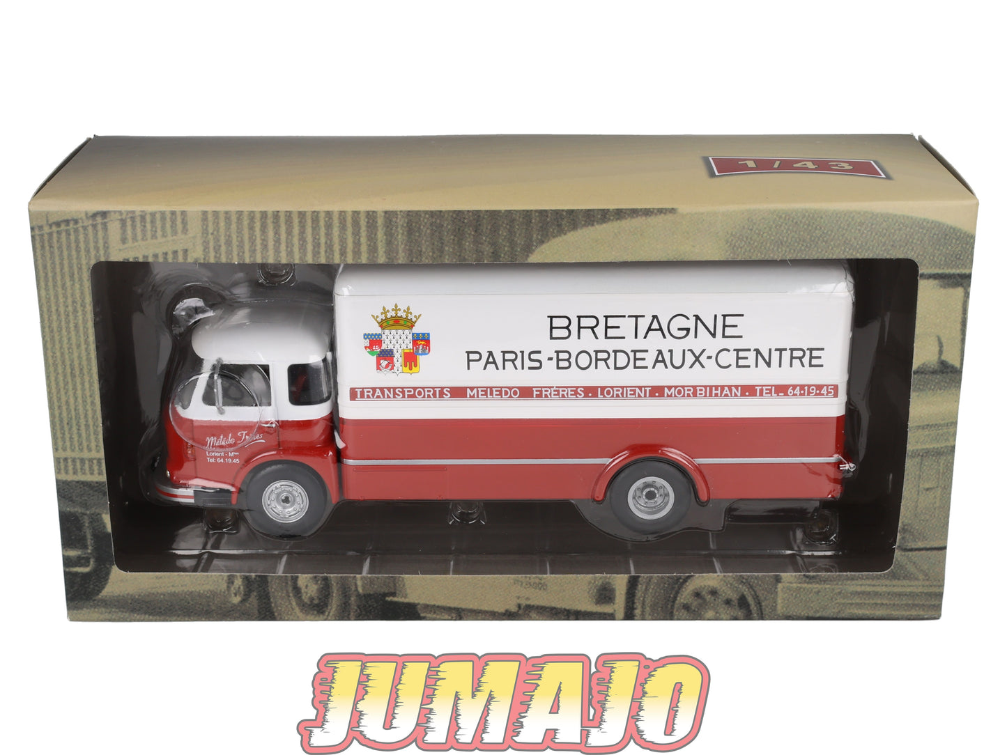 CAM6 Camions d'autrefois 1/43 Altaya IXO : SAVIEM JM240 Bretagne