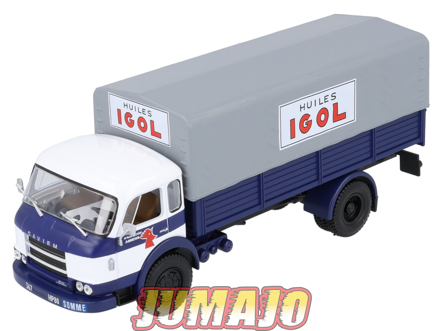 CAM78 Camions d'autrefois 1/43 Altaya IXO : SAVIEM JL 21 Huiles Igol
