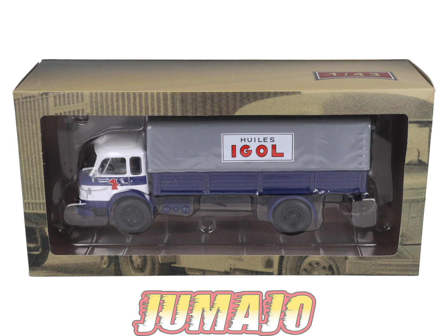 CAM78 Camions d'autrefois 1/43 Altaya IXO : SAVIEM JL 21 Huiles Igol