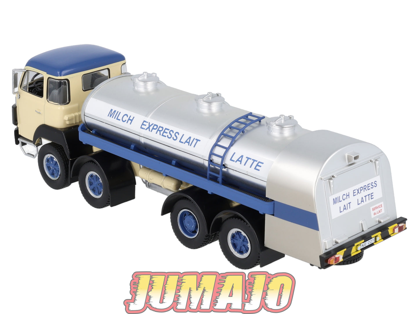 CAM79 Camions d'autrefois 1/43 Altaya IXO : BERNA D330 Citerne Milch express lait