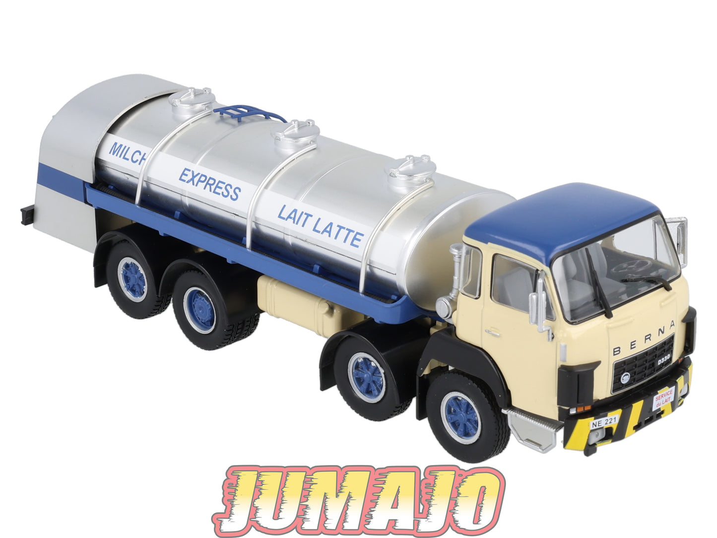 CAM79 Camions d'autrefois 1/43 Altaya IXO : BERNA D330 Citerne Milch express lait