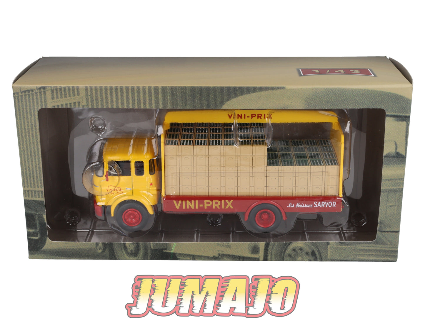CAM7 Camions d'autrefois 1/43 Altaya IXO : BERLIET GAK Vini-prix