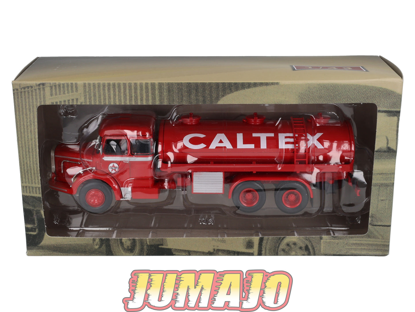 CAM80 Camions d'autrefois 1/43 Altaya IXO : BERNARD TD180 Citerne Caltex