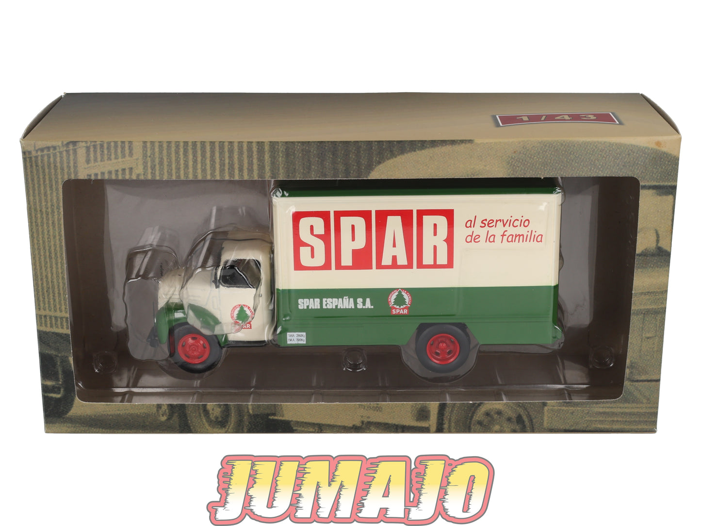 CAM83 Camions d'autrefois 1/43 Altaya IXO : EBRO C-85 SPAR