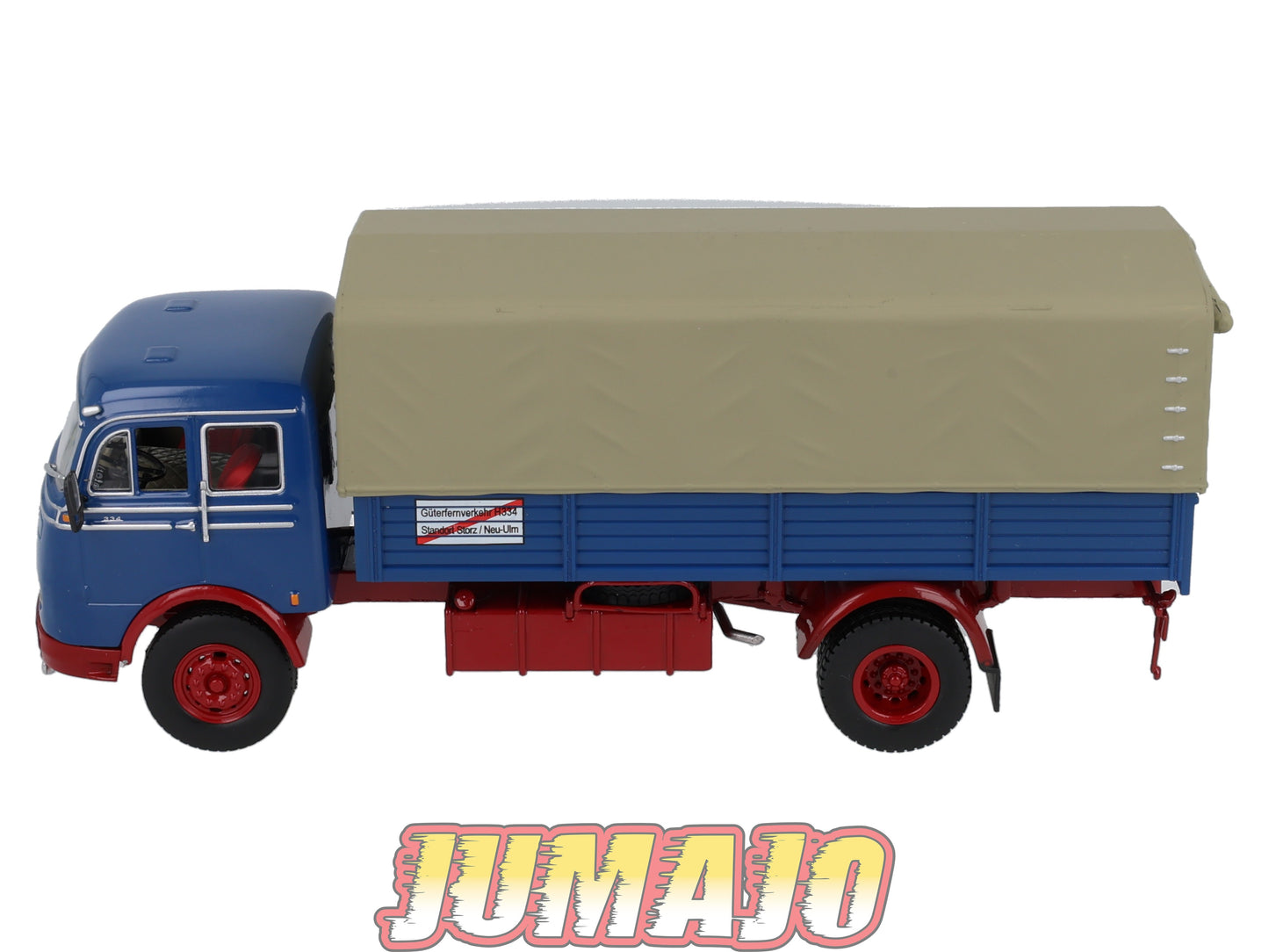 CAM89 Camions d'autrefois 1/43 Altaya IXO : MERCEDES LP334 Bâché