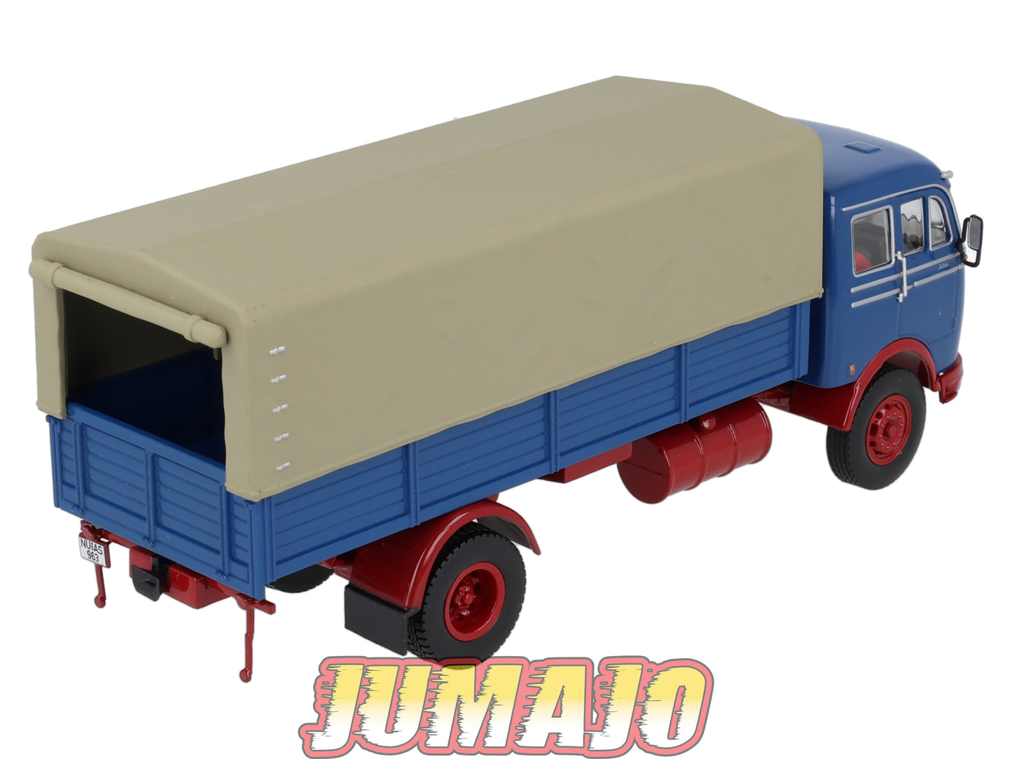 CAM89 Camions d'autrefois 1/43 Altaya IXO : MERCEDES LP334 Bâché