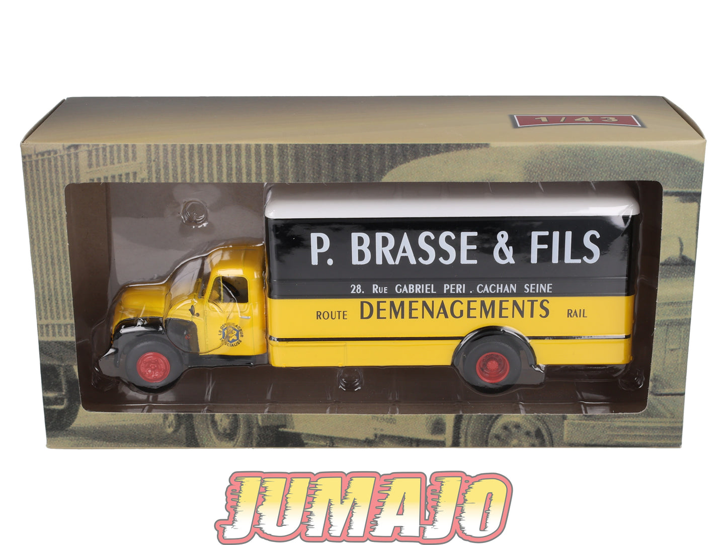 CAM90 Camions d'autrefois 1/43 Altaya IXO : CITROEN T55 Déménagements