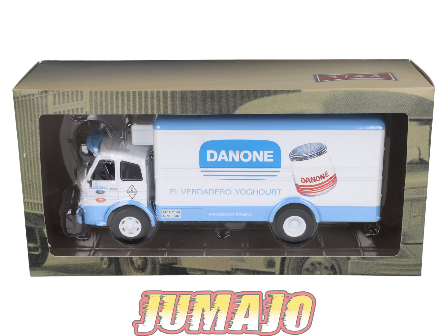 CAM91 Camions d'autrefois 1/43 Altaya IXO : PEGASO Z-206 Danone