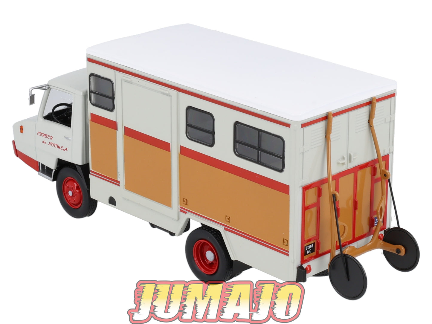 CAM95 Camions d'autrefois 1/43 Altaya IXO : BERLIET Stradair Transport chevaux