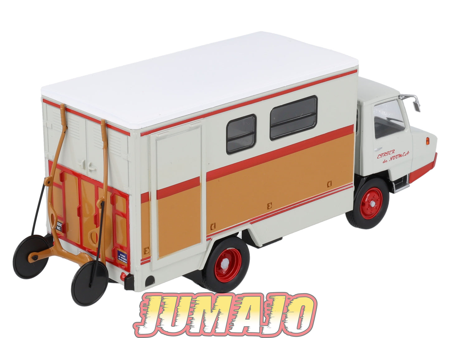 CAM95 Camions d'autrefois 1/43 Altaya IXO : BERLIET Stradair Transport chevaux